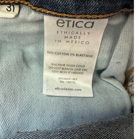 Anthropologie ETICA ANYA HIGH RISE MODERN FLARE in NORTHPORT Size 31 NEW - Picture 7 of 7